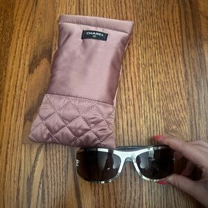 CC Style Rhinestone Sunglasses